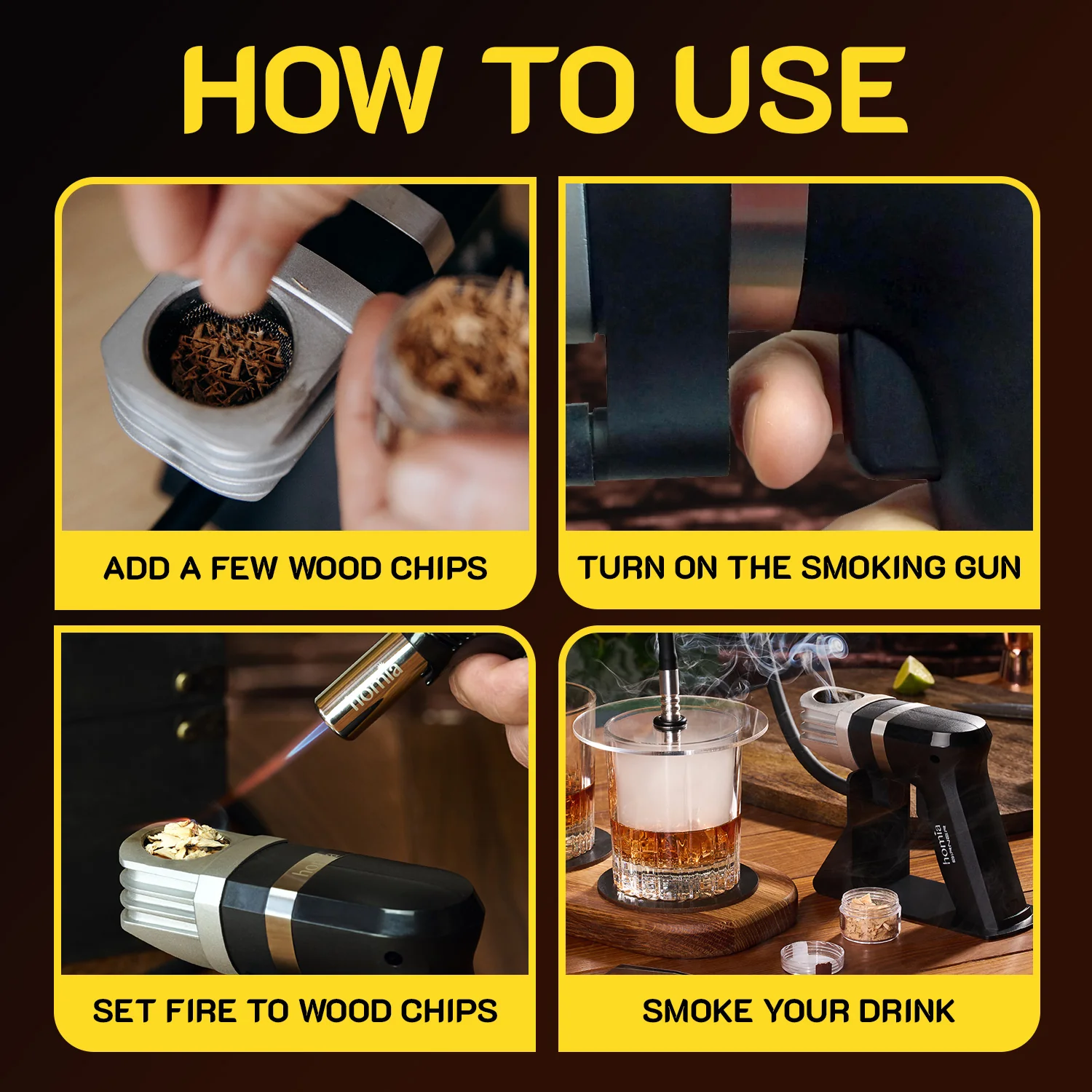 Birner Smoking Gun Starter Kit - 11 PCS - Image 5